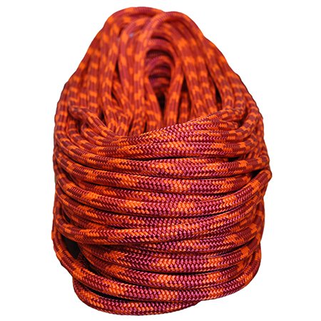 All Gear 24-Strand Braided Polyester &quot;Cherry Bomb&quot; Climbing Rope - 7/16&quot; x 150'